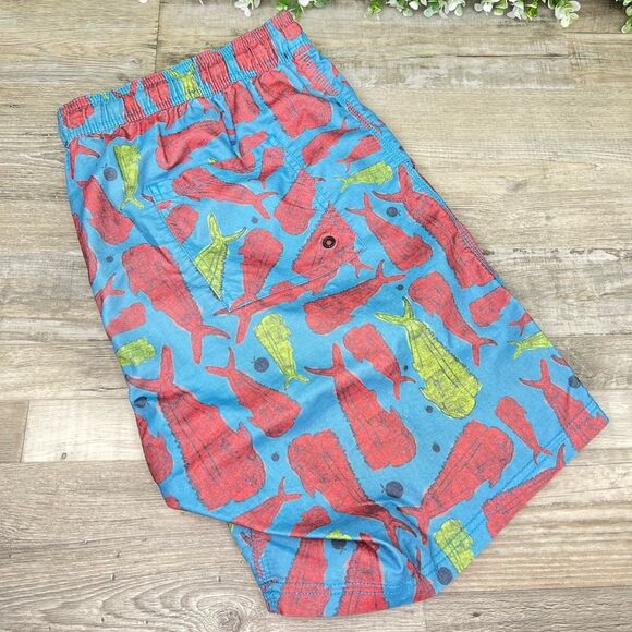 Flomotion Men’s Mahi Print Swim Trunks Bathing Suit Shorts XL - Picture 9 of 14